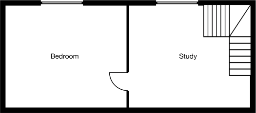 First floor layout of 46 Church Street