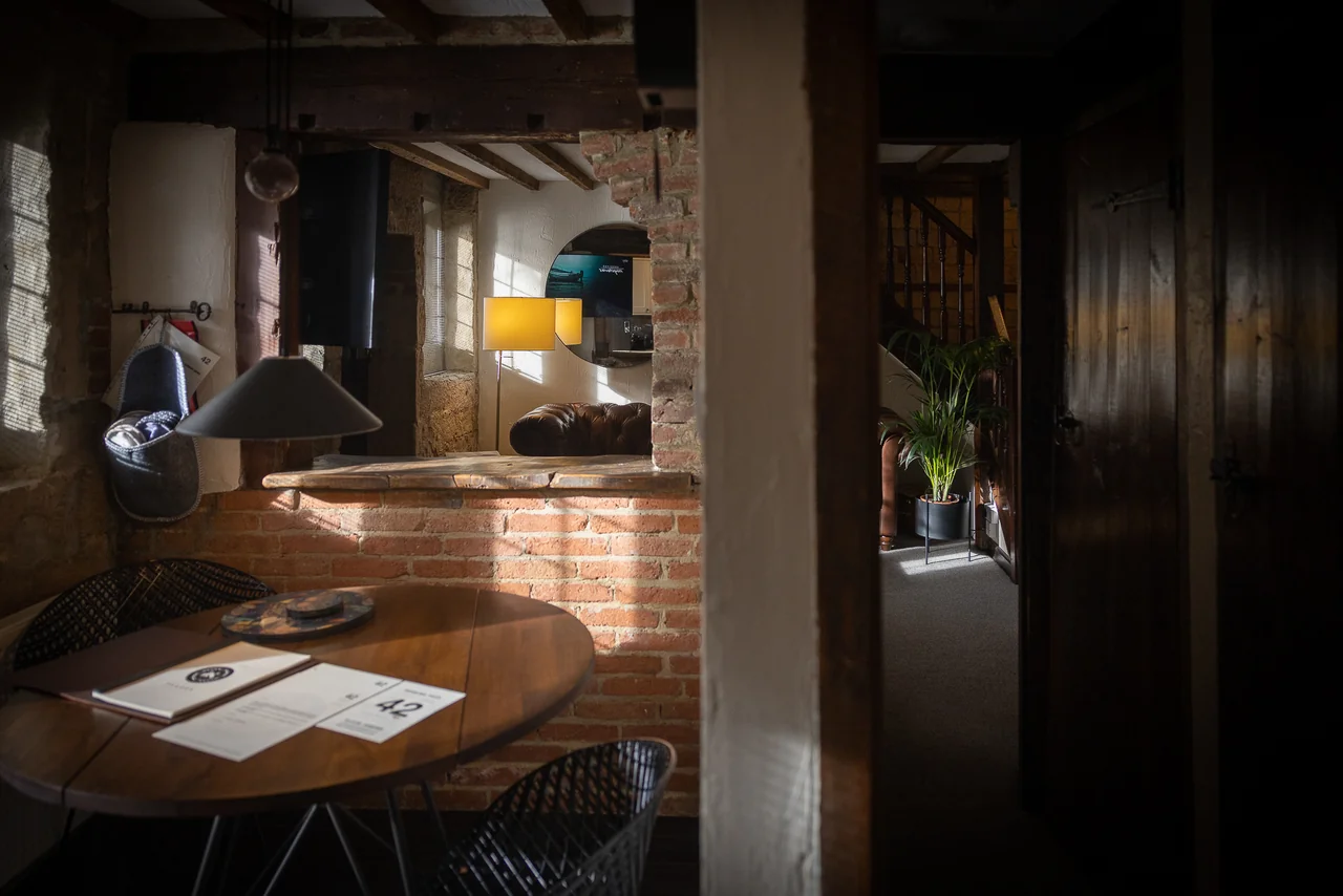 Dining area and sitting room at 42 Church Street