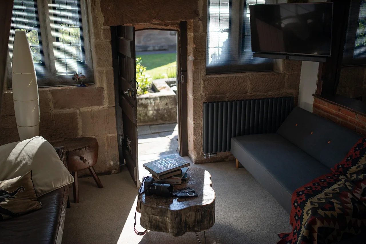 Sitting room overlooking the garden at 46 Church Street