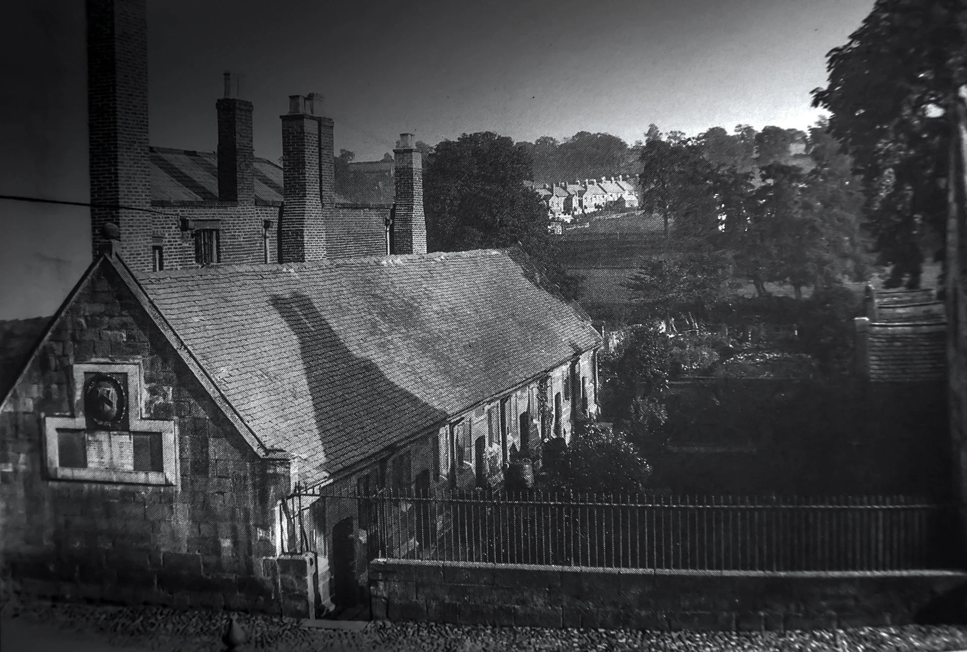 Historic photograph of Pegges Almshouses